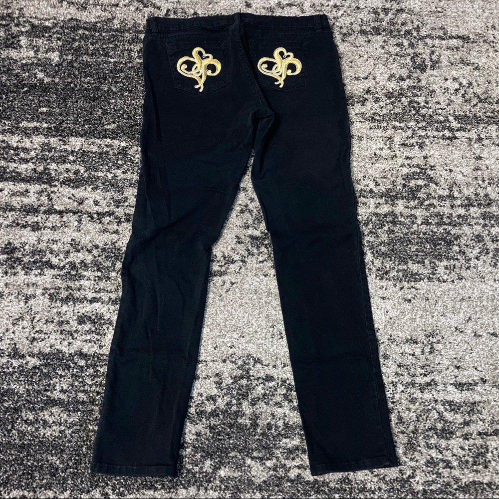 Women’s Black and gold outfit